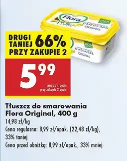 Biedronka Tłuszcz do smarowania Original Flora oferta