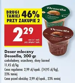 Biedronka Deser mleczny czekoladowy Dessella oferta