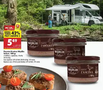 Biedronka Pasztet z jagnięciną Kraina Wędlin Select oferta