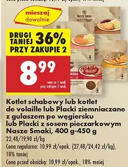 Biedronka Kotlet schabowy Nasze Smaki oferta