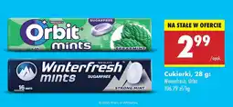 Biedronka Cukierki Orbit mints oferta