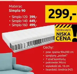 Black Red White Materac oferta