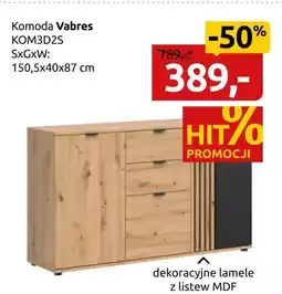 Black Red White Komoda MDF oferta