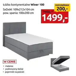 Black Red White Łóżko Winer 100 oferta