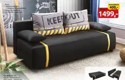 Black Red White Sofa Lux oferta
