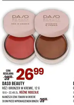 Drogerie Natura Róż Daso oferta