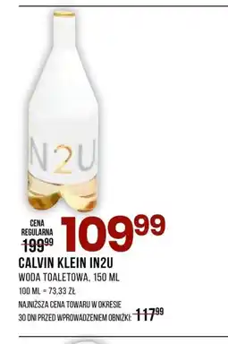 Drogerie Natura Woda toaletowa Calvin Klein oferta