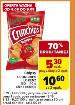 Carrefour Express Chipsy Crunchips oferta