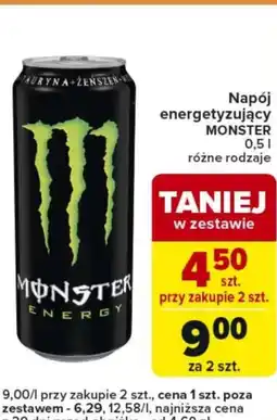 Carrefour Express Napój Monster oferta