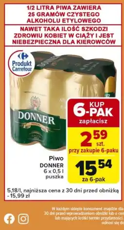 Carrefour Express Piwo Donner oferta