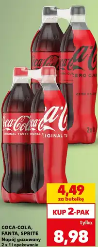 Kaufland Napój gazowany Coca-Cola oferta