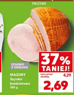 Kaufland Szynka Mazury oferta