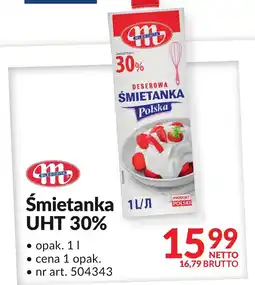 Makro Śmietanka UHT 30% Mlekovita oferta