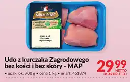Makro Udo z kurczaka Zagrodowego bez kości i bez skóry - MAP Zagrodowy oferta