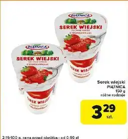 Carrefour Express Serek wiejski z truskawkami Piątnica Wiejski oferta