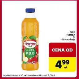 Globi Sok jabłkowy 100% Hortex oferta
