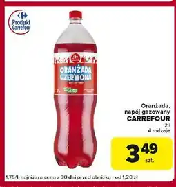 Globi Oranżada czerwona Carrefour oferta