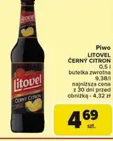 Carrefour Piwo Litovel Citron Ciemny oferta