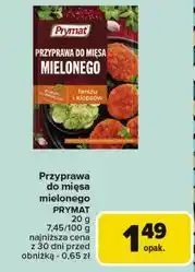 Carrefour Przyprawa do mięsa mielonego Prymat oferta