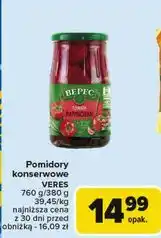 Carrefour Pomidory marynowane Veres oferta