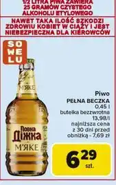 Carrefour Piwo Pełna Beczka oferta