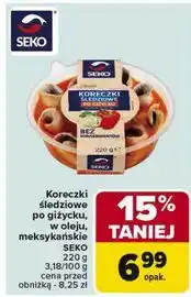 Carrefour Koreczki śledziowe po giżycku Seko oferta