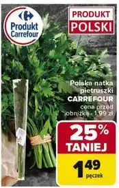 Carrefour Natka pietruszki Carrefour oferta