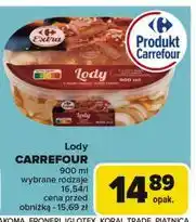Carrefour Lody wanilia-słony karmel Carrefour Extra oferta