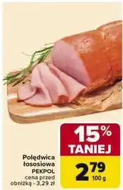 Carrefour Polędwica łososiowa Pekpol oferta