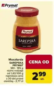 Carrefour Musztarda sarepska Prymat oferta