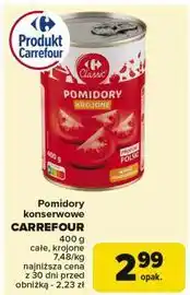 Carrefour Pomidory całe Carrefour oferta