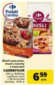 Carrefour Musli crunchy Carrefour oferta