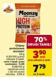 Carrefour Chipsy ser cheddar Moonsy oferta