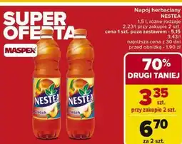 Carrefour Napój peach Nestea oferta