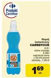 Carrefour Napój izotoniczny wieloowocowy Carrefour oferta