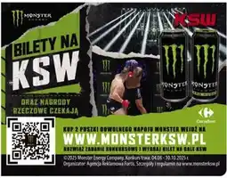 Carrefour Napój energetyczny Monster Energy Zero oferta