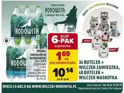 Carrefour Woda delikatnie gazowana Rodowita Z Roztocza oferta