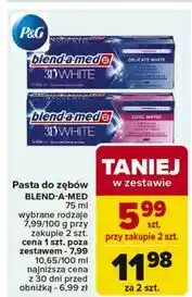 Carrefour Pasta do zębów cool water Blend-A-Med 3D White oferta