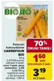 Carrefour Pałeczki kukurydziane Carrefour Bio oferta