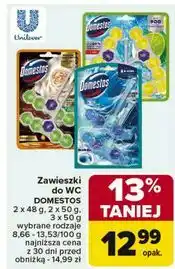 Carrefour Zawieszki do wc white rose dream Domestos Aroma Lux oferta
