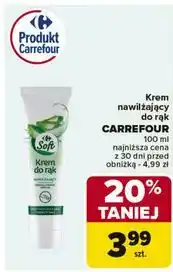 Carrefour Krem do rąk nawilżający Carrefour Soft oferta