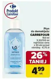 Carrefour Płyn do demakijażu Carrefour Soft oferta