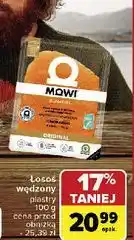 Carrefour Łosoś norweski wędzony w plastrach Mowi oferta