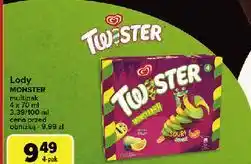 Carrefour Lód monstaahh Algida Twister oferta