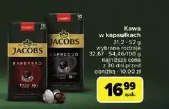 Carrefour Kawa ristretto 12 Jacobs Espresso oferta