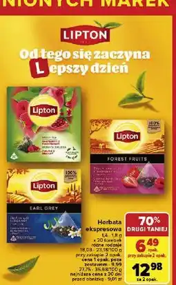 Carrefour Herbata forest fruit Lipton Fruit Infusion oferta