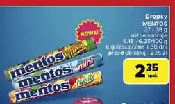 Carrefour Dropsy fruit Mentos Classic oferta