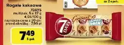 Carrefour Croissanty z nadzieniem o smaku kakaowym 7 Days oferta