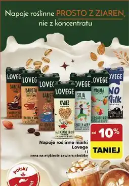 Carrefour Napój not milk Lovege oferta