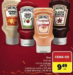 Carrefour Sos barbecue classic Heinz oferta